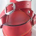 Rope Bag Purse - 25 cm - Norwegian cowhide/horsehide lining - price example 2 500 nok